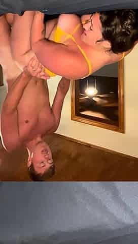 Busty amateur MILF anal hardcore
