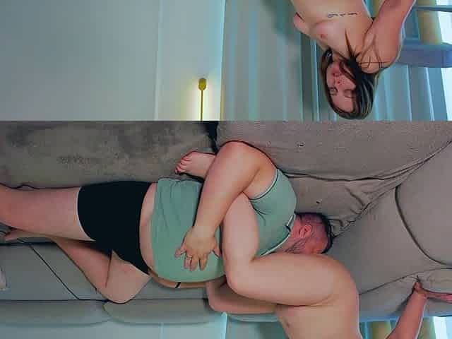 Hot MILF Face Sitting Face Riding Pussy Licking Loud Orgasms