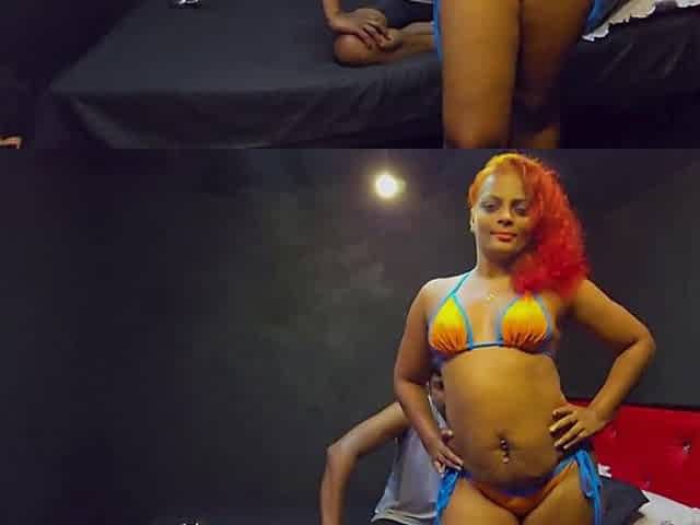 Lumenus Orange & Blue Bikini Try On With Spouse Nilmini Sheron & Dushantha Don