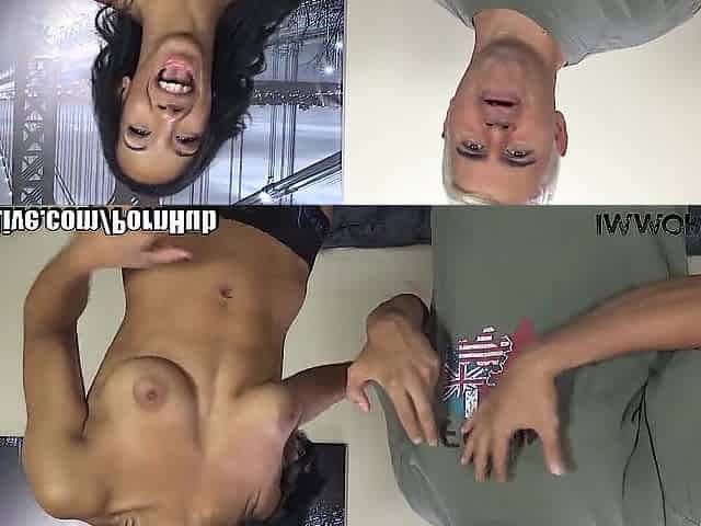 ImmoralLive MUSCLED Black chick banging a MASSIVE EBONY RAMROD