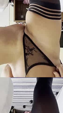 Used Panties Fetish Stuffing Orgasm, Gstring Tease
