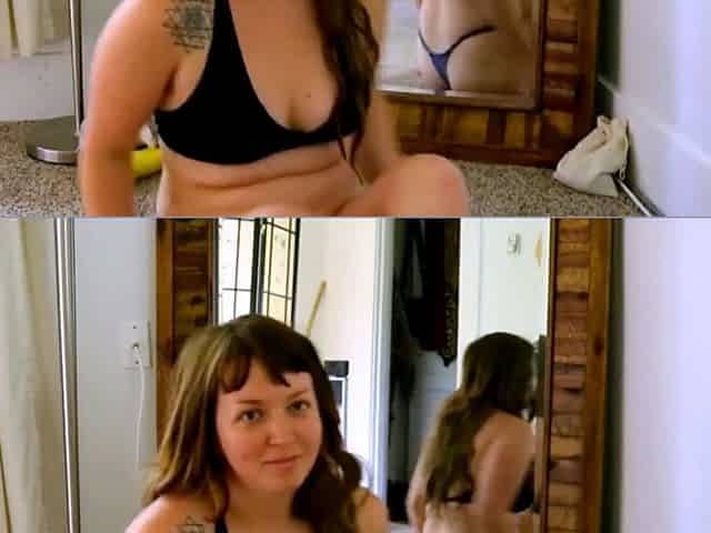 Maeve October Mirror Pussy Play