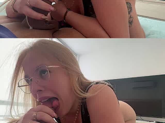 A Large Booty size xl Get on her face : KIRA GOLDEN-HAIRED