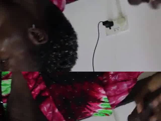 Black choco coarse DP in the one and the other holes