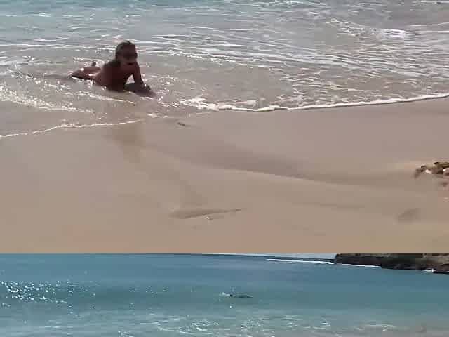 Skinny Naked Girls On The Beach