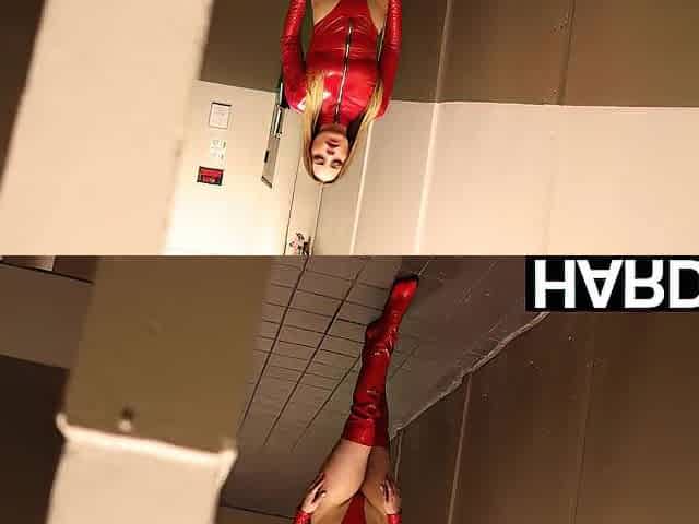 Sweetheart Anna Claire Clouds in Latex Gets Each Aperture Filled Hard
