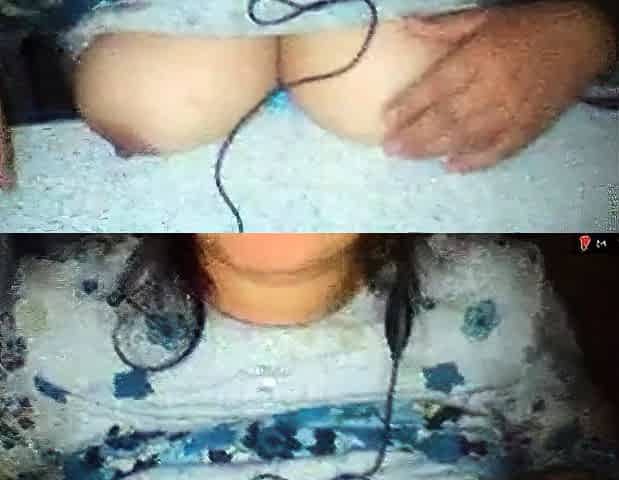 Big-Titted Chinese MILF on Webcam