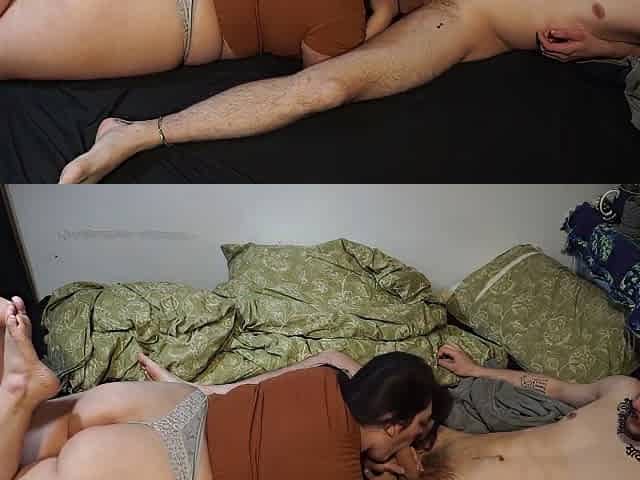 Amateur Oral Foreplay Mood - Big Butt Chubby Sucks