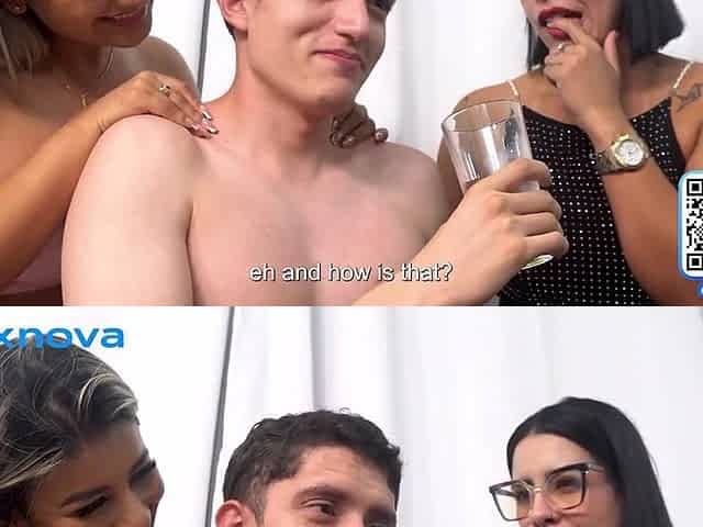 Spic MILFs threesome hot video