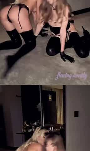 Lady sucking dick