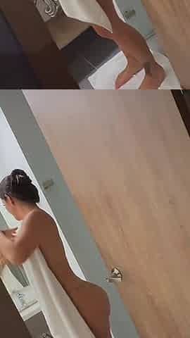 Stalking on My Stepmom!!! She Caught Me Masturbating and Then She Take Out My Milk - MILF