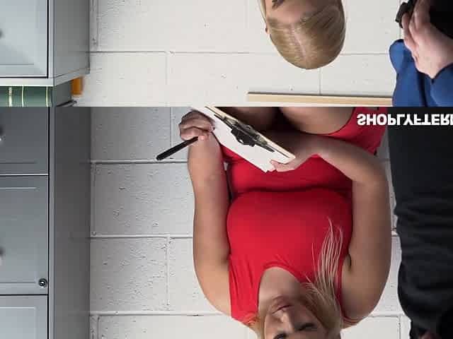 Hardcore fucking on the table with large boobs Vanessa Cage