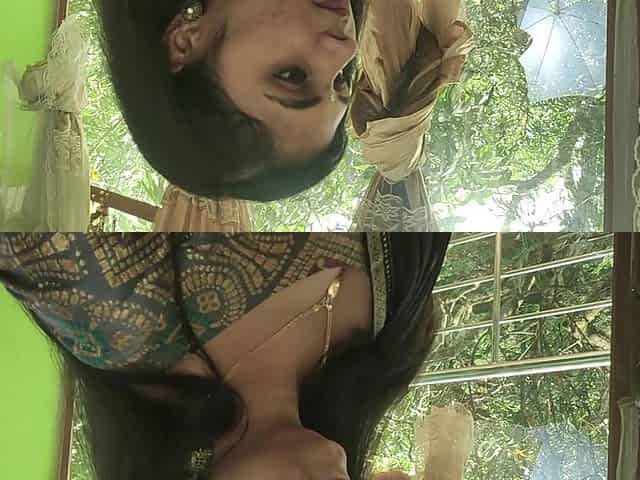 Vaishnavy Hot Saree Navel Hole Lick and Suck by Sharun Raj, Navel Lick Romance in Saree with Hot Boobs Press and Lip Lock