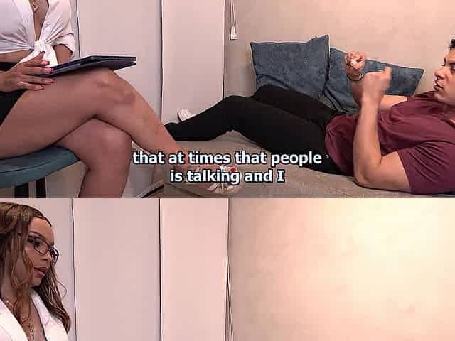 Makes me wanna screw the large booty of my lalin girl psychologist - Kataleya Gil & Lian Grey