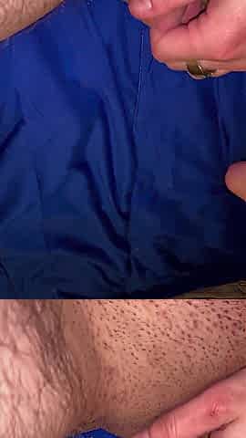 Just rubbing one out FTM Shlong Rub