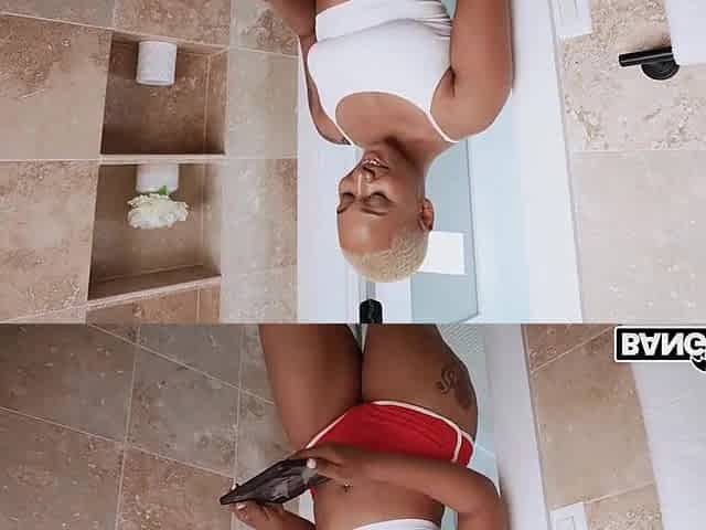 thick black butt take large ebony weenie