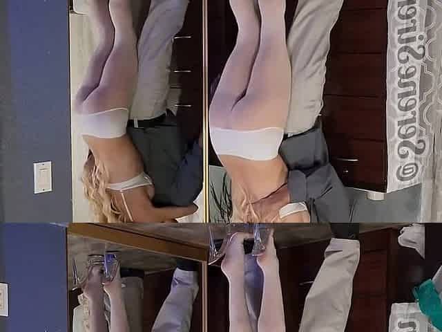 Hot MILF Making Him Cum on Legs in Seamless Pantyhose ~ Full Video //serenesiren