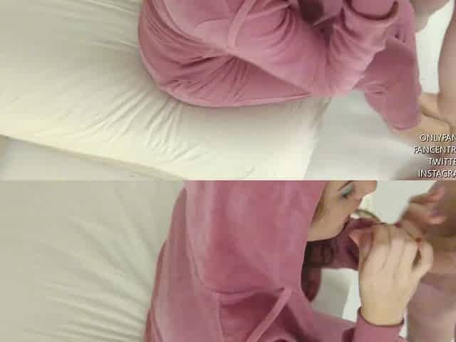 Velour Tracksuit Suck Fuck Creampie