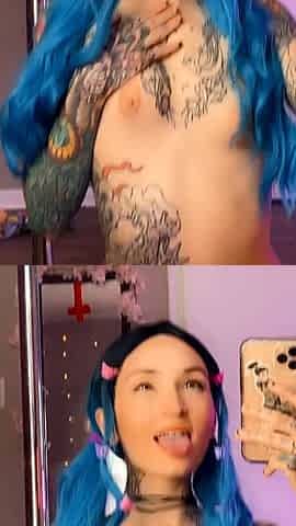 Young amateur teen in solo masturbation getting kinky
