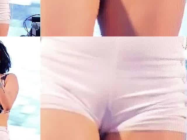 Kpop Yuri Tight short makes guy eruption
