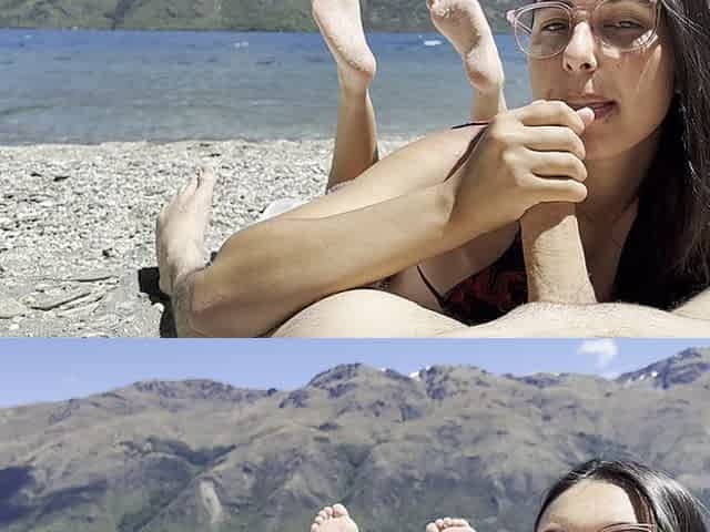We Went for a Drive to the Beach and Had Some Fun