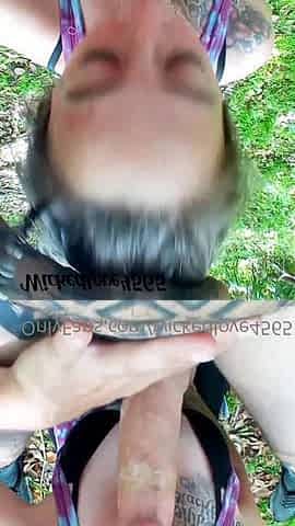 03 17 New haircut sloppy rough blowjob CUM IN MOUTH