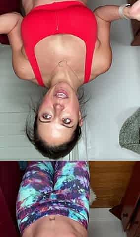 Stacked brunette goes solo toys and masturbation