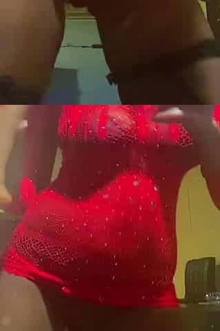 Amateur striptease and Solo masturbation