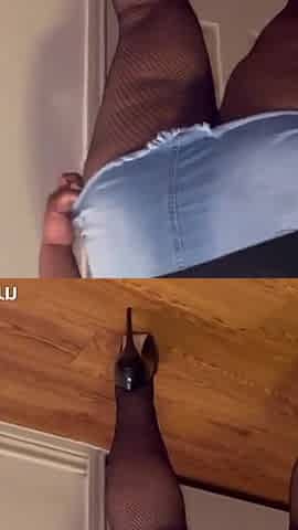 Pulling My Skirt up Pissing on My Pants