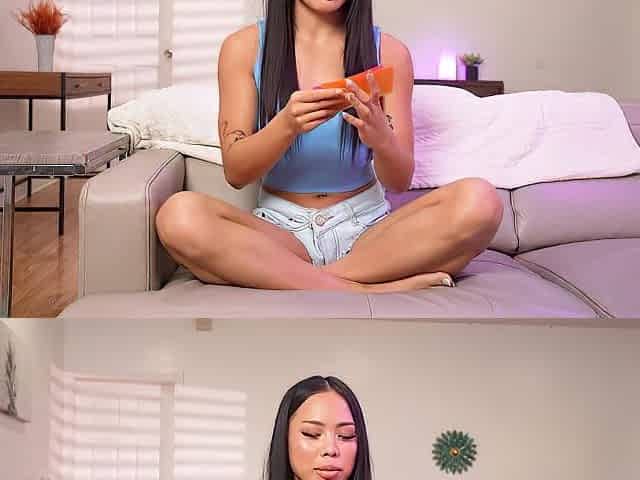 Small Oriental Vivienne Vo Gets Worshipped and Screwed in YNGR Debut
