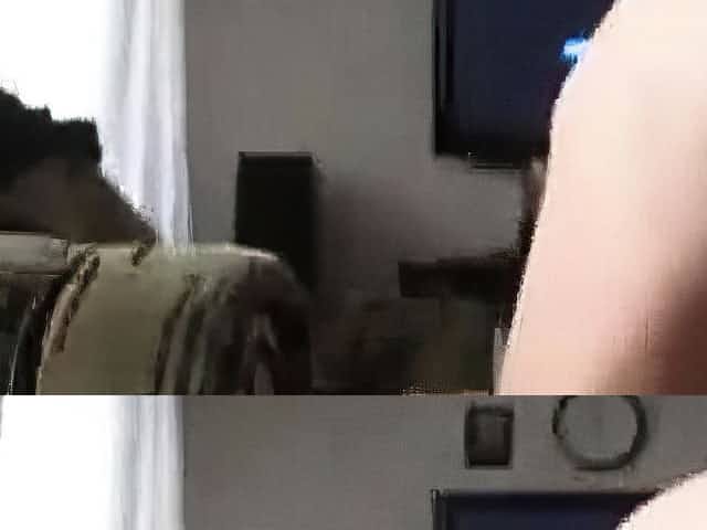 Amateur handjob and cum on armpit