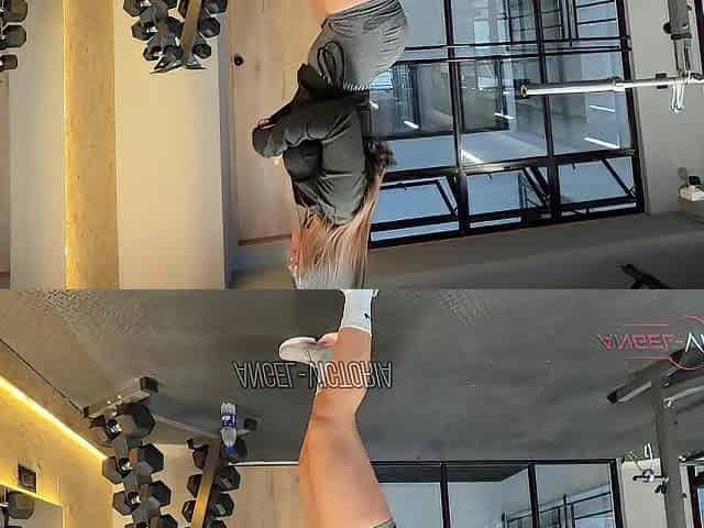 All the sperm inside the twat of the sexiest neighbour after the gym.