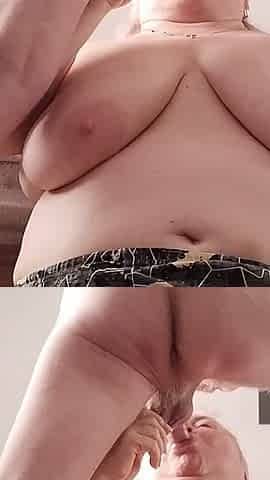 Fucking My Stepmom Deep in Her Mouth to Fill It with Hot Cum