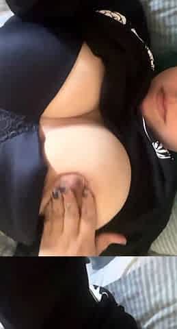 Amateur tennis player exposes her big boobs