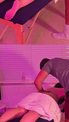 Swinger Masseuse Returns for Her Massage