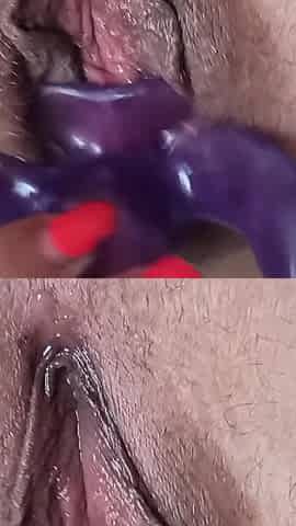 Pussy Masturbation in Bedroom