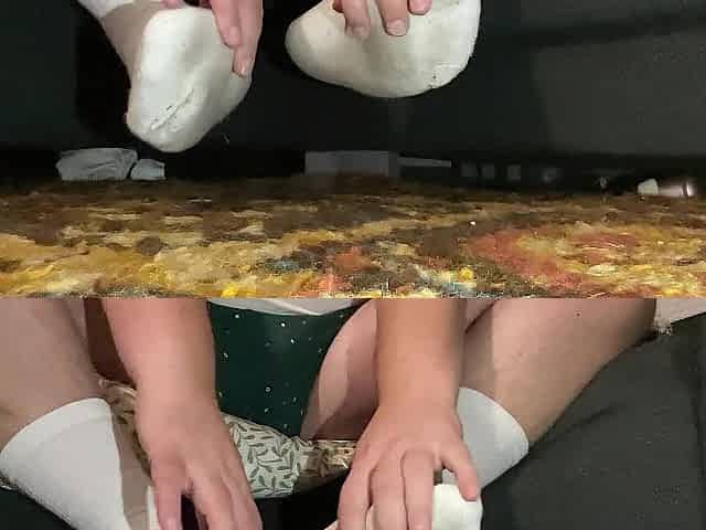 Soft, indecent sock ASMR rubbing :)