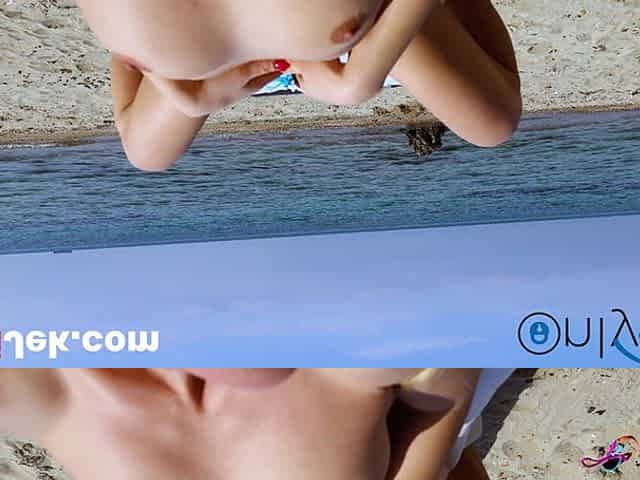 Picking up Nudist Girl on Beach Fucked Her Pussy and Ass Cum Jessijek