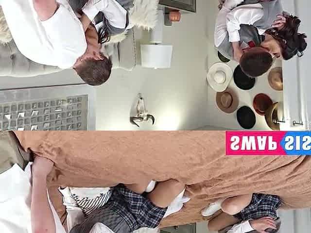 Stepsisters' Truth or Dare Turns Into Swapping - Swapsister