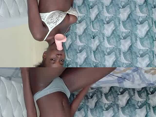 Lina - Ebony Dance Tease - Slim Body Twerk Show