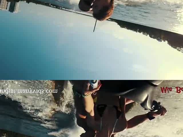 Public butt to mouth ride on the jet ski