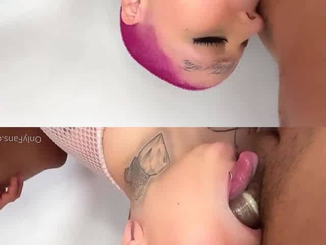 ASS FUCKING THREESOME ORGY with BBW slut