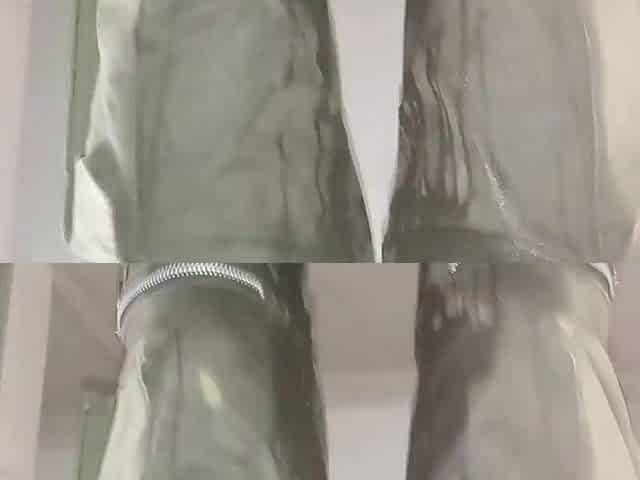 Homemade diaper juicy in urine and multiple orgasms