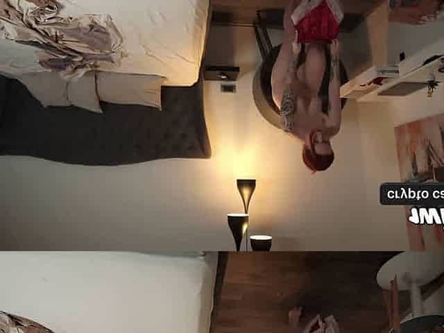 Naughty step mom seduces step friend with intense creampie in collective bed.