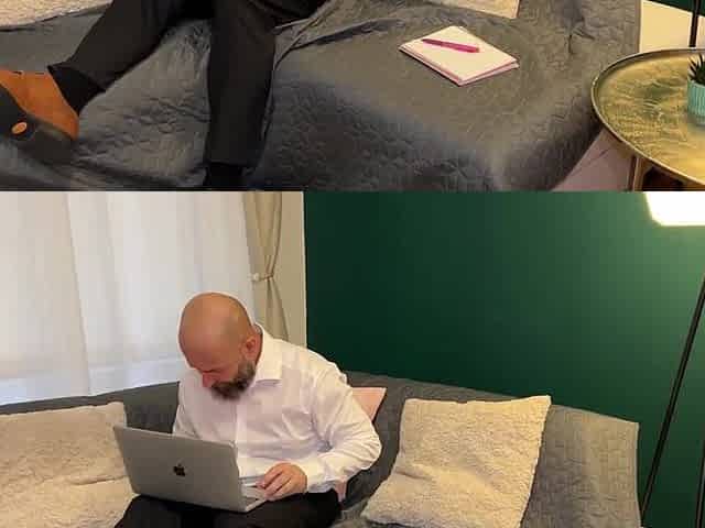 Slutty Large Schlong Boss Banging His Blond mother I'd like to fuck Secretary