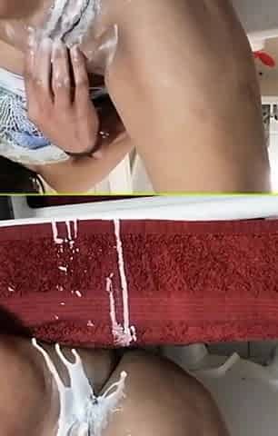 Non stop creamy orgasm