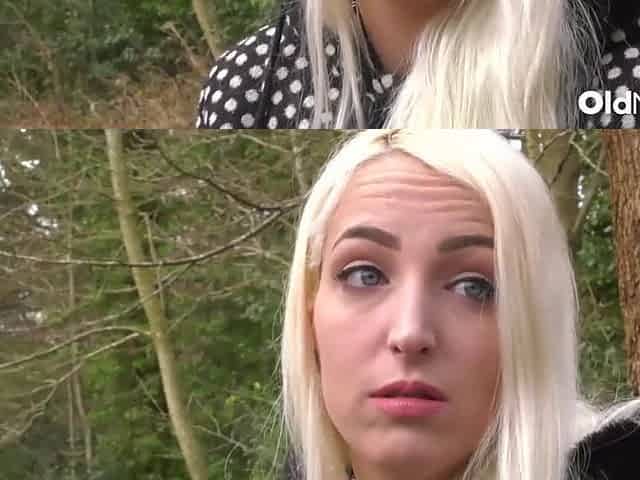 Old Nanny and Golden-haired Honey Vehement Lesbo Encounters