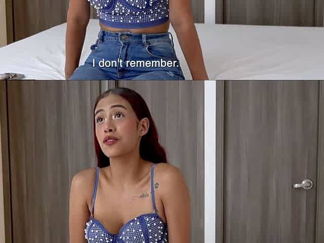 This LATINA TEEN let me stretch her CUNT