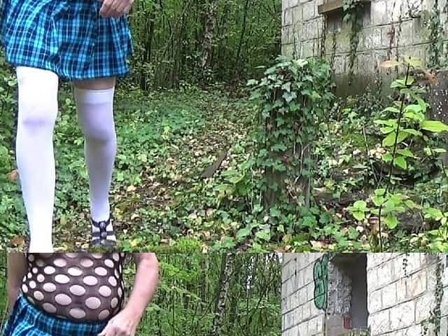 shemale transvestite scoolgirl dildo sounding lingerie god o