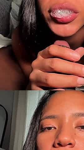 I Was Just Going to Do a Blowjob but It Made Me Want to Put That Huge Cock in My Tight Pussy